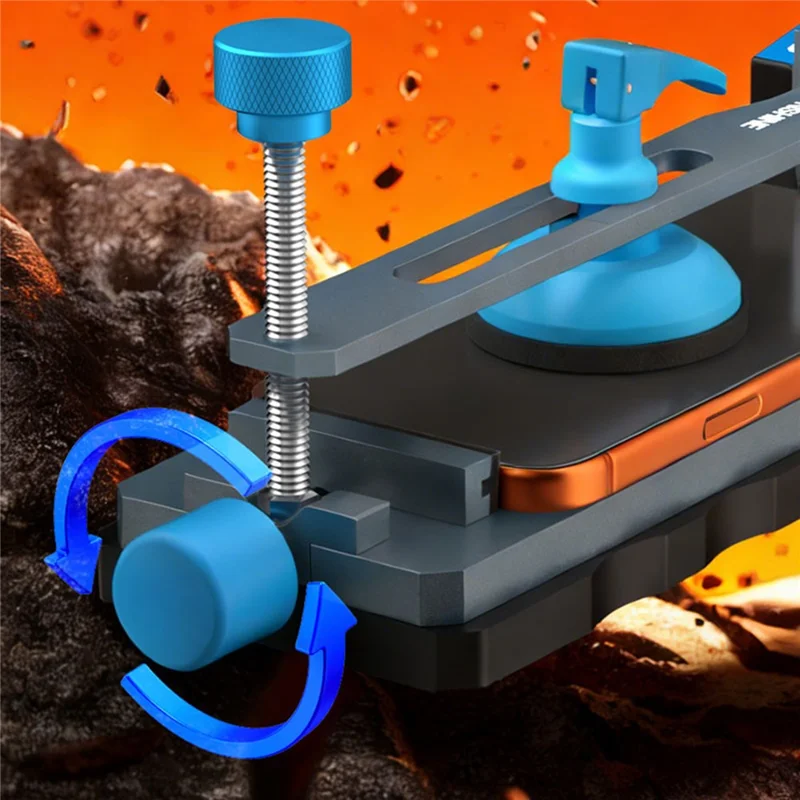 SUNSHINE LS6 Pro Hot Cold Screen Separator 0-80°C Adjustable Heating Plate Phone Repair Tool for iPhone 17 Seies Android - EU Plug