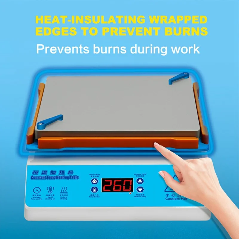 Bulk Purchasing YYD YD616 520W Intelligent Heating Platform PCB Preheating Station for Electronics Repair, EU Plug / 220V