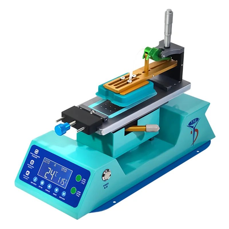 YYD Lucky Bird 180W Smart Phone Screen Separator 360 Degree Rotation Tilt Separation Machine, EU Plug / 220V - Green