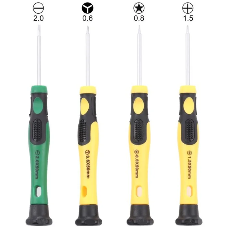 JF-8182 For iPhone 14 Plus 21 in 1 Precision Screwdriver Set Replacement Parts Battery Adhesive Tape Sticker + Middle Plate Frame Repair Tool Kit