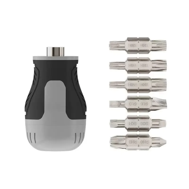 JIAFA 15 in 1 Dual Head Ratchet Screwdriver Set 14Pcs CRV Bits Magnetic Professional Repair Tool