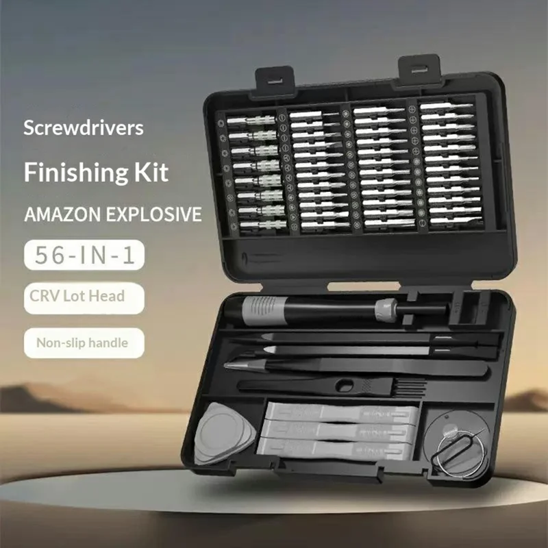 Juego de destornilladores de precisión JIAFA 58 en 1 con puntas CRV magnéticas y mango de PP para reparación de teléfonos