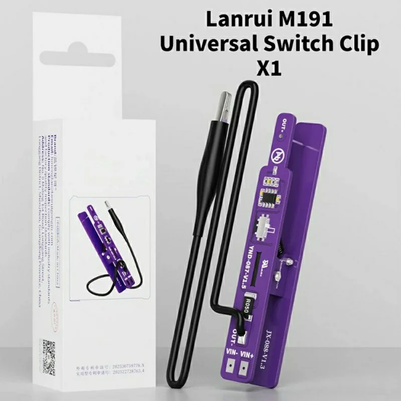 LANRUI M191 Universal Battery Switch Clip for Android iPhone Motherboard Testing Tool