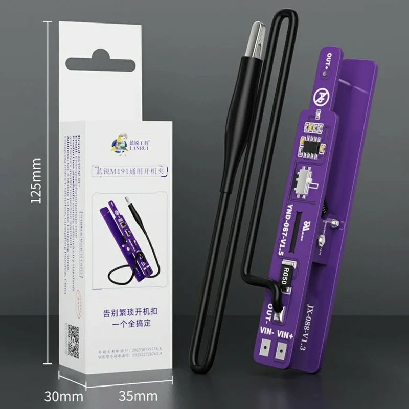 LANRUI M191 Universal Battery Switch Clip for Android iPhone Motherboard Testing Tool