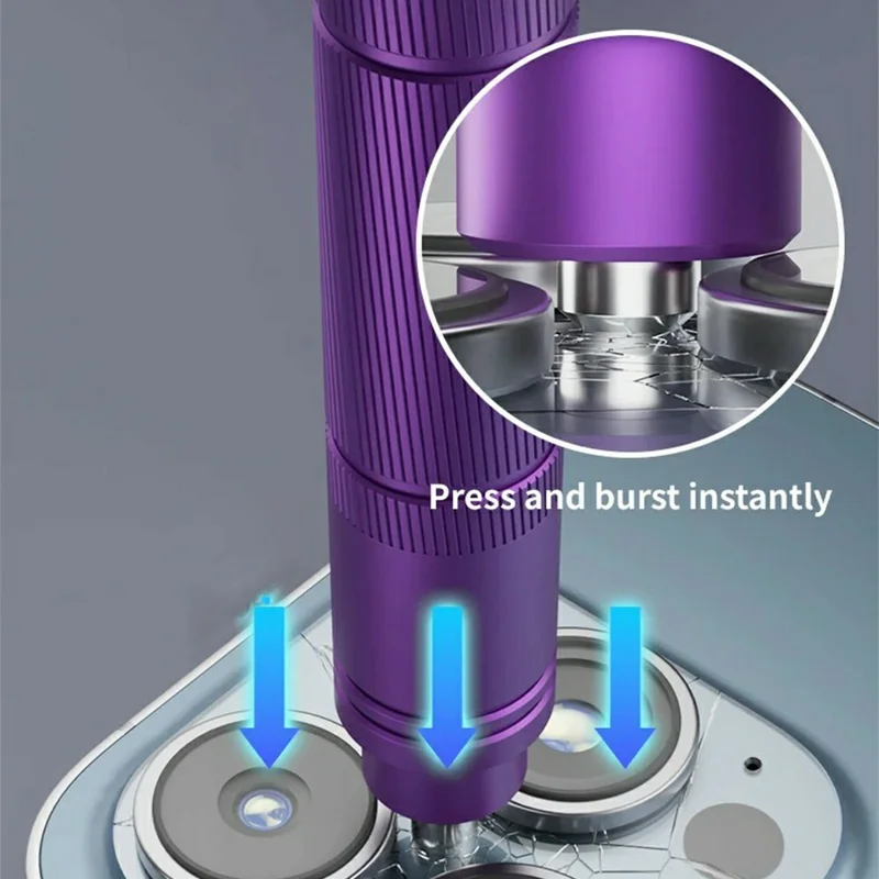 LANRUI S2 Press-Type Burst Tool Camera Lens Glass Breaking Pen Mobile Phone Repair Tool