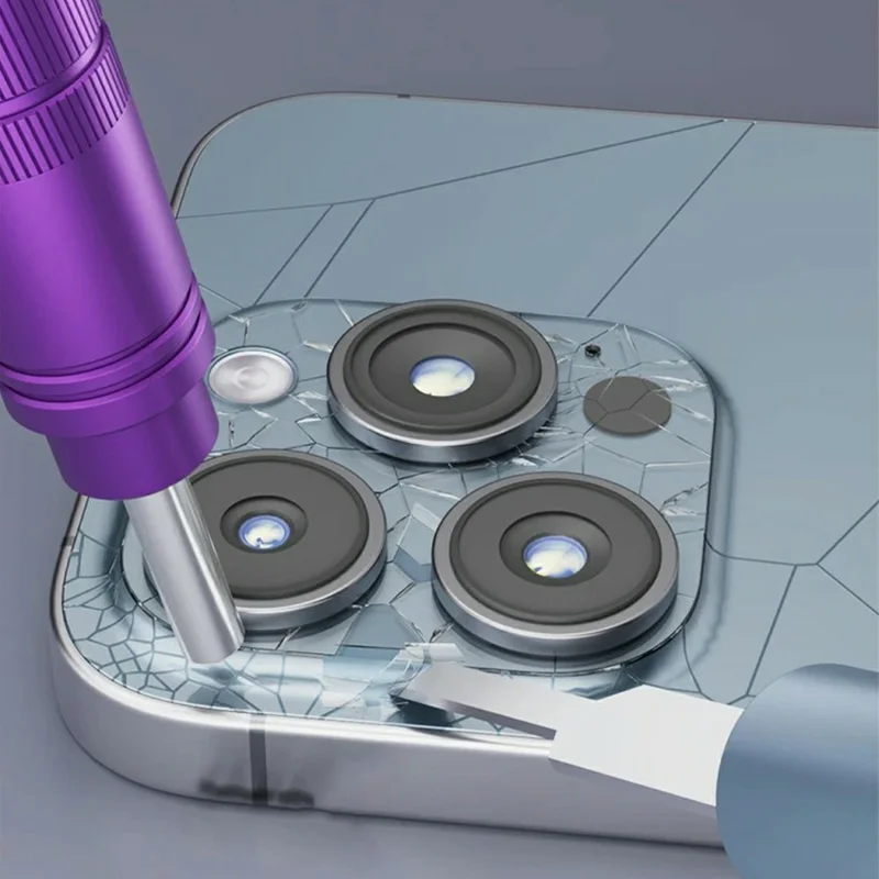 LANRUI S2 Press-Type Burst Tool Camera Lens Glass Breaking Pen Mobile Phone Repair Tool