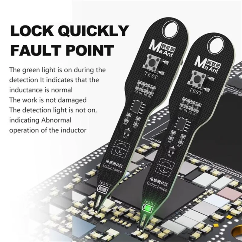 MAANT High Precision Electromagnetic Induction Tool Inductance Tester Fault Locator  for PCB Circuit