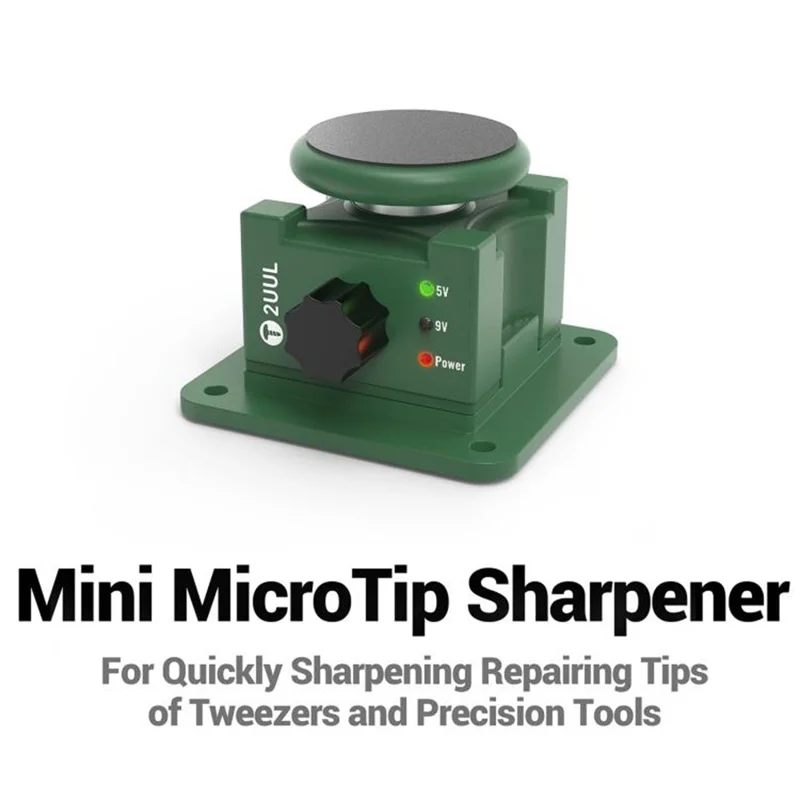 2UUL DA79 Mini MicroTip Sharpener Type-C Power 10000 RPM Quickly Sharpening Repairing Tools for Tweezers Precision Tools