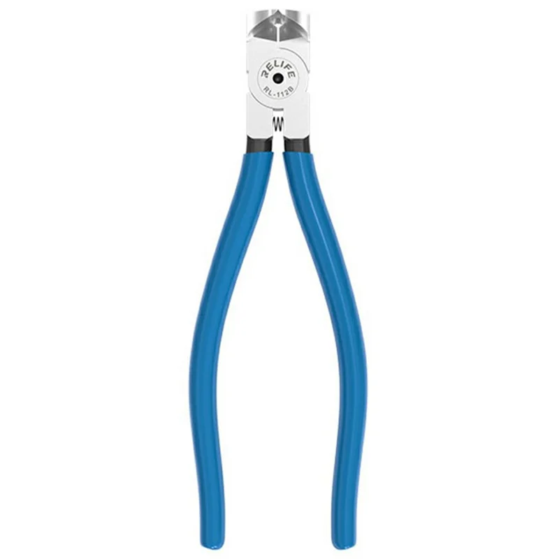 RELIFE RL-112B 90° Right Angle Pliers Alloy Steel Flat Cutting Tool for Phone Camera Ring Repair