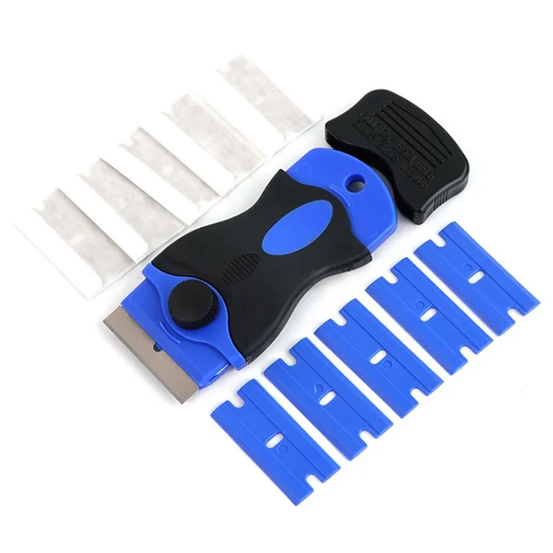 RELIFE RL-023 Multifunctional Glue Removing Tool Screen Repair Blade Phone Disassembly Kit with Plastic Metal Blades