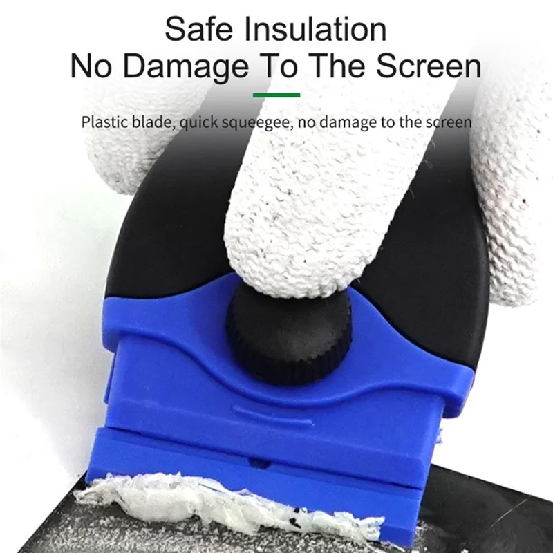 RELIFE RL-023 Multifunctional Glue Removing Tool Screen Repair Blade Phone Disassembly Kit with Plastic Metal Blades