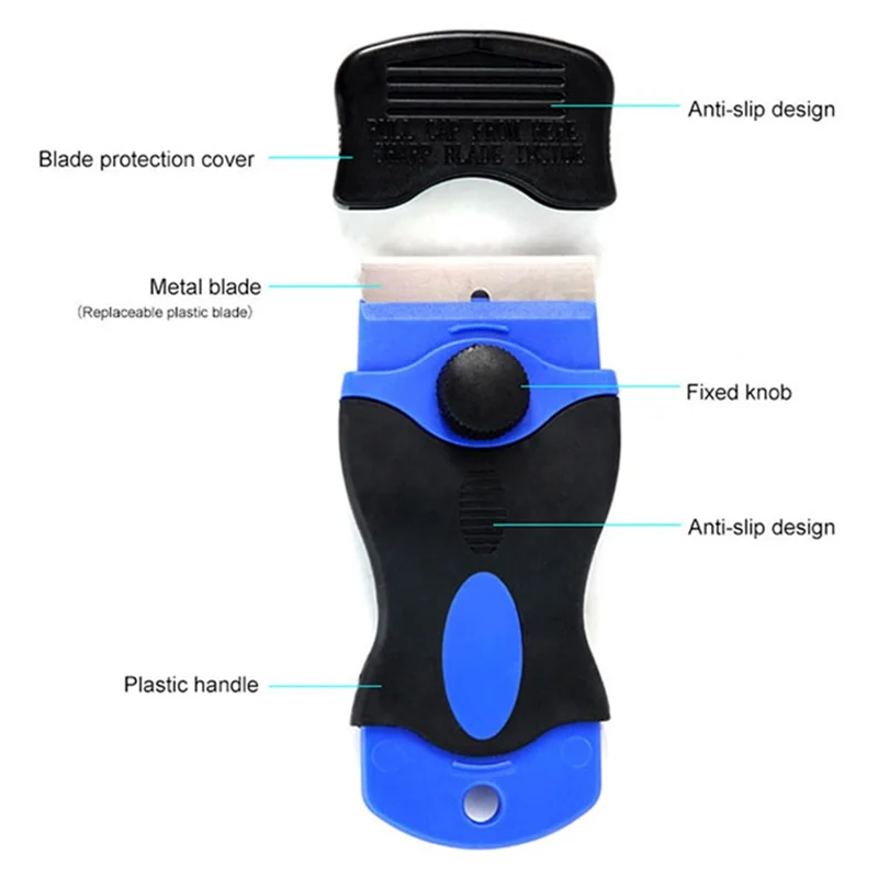 RELIFE RL-023 Multifunctional Glue Removing Tool Screen Repair Blade Phone Disassembly Kit with Plastic Metal Blades