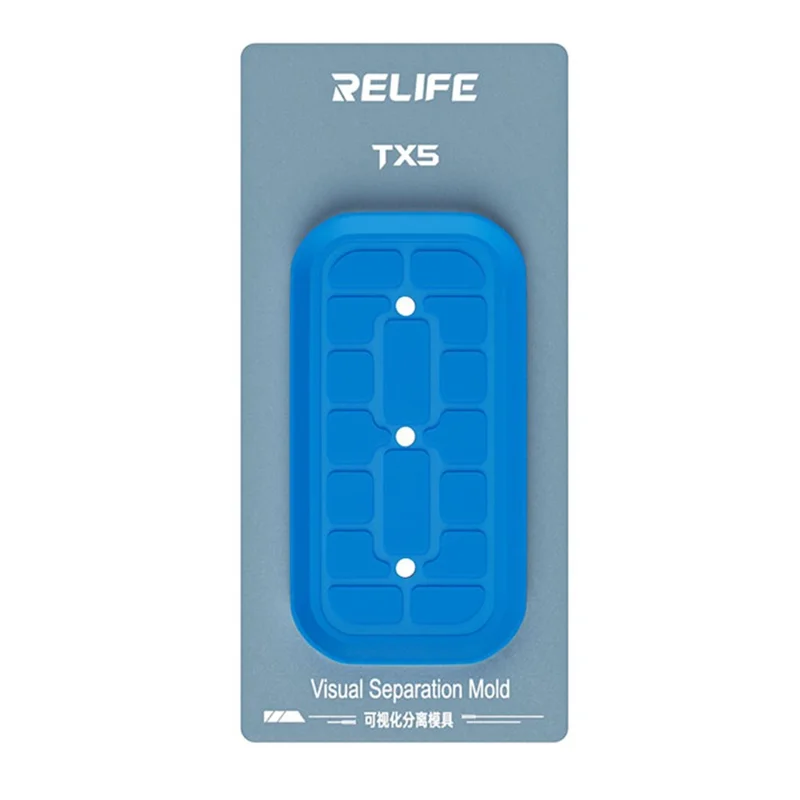 RELIFE TX5 Visual Separation Mold Skærmreparationsværktøj til iPhone 12-17 / Android / HarmonyOS