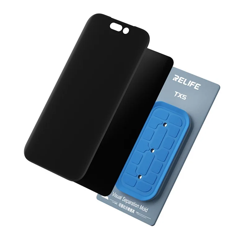 RELIFE TX5 Visual Separation Mold Skærmreparationsværktøj til iPhone 12-17 / Android / HarmonyOS