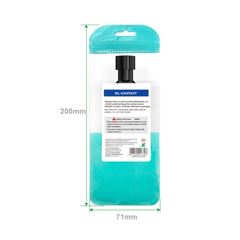 RELIFE RL-UVH902T 3-Sekunden-Schnelltrocknendes klares Aushärteöl Transparentes UV-Klebeharz zur Reparatur von Leiterplatten
