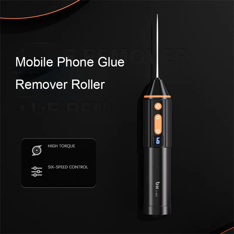TBK003 Mobile Phone Glue Remover Tool 6-Speed Electric Roller for OCA Frame Battery Adhesive Repair