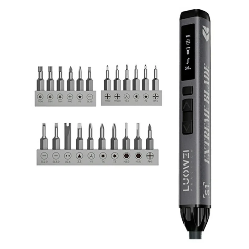 LUOWEI LW-S1 Electric Screwdriver Set for Mobile Phone Screw Disassembly Repair Tools - Standard Edition