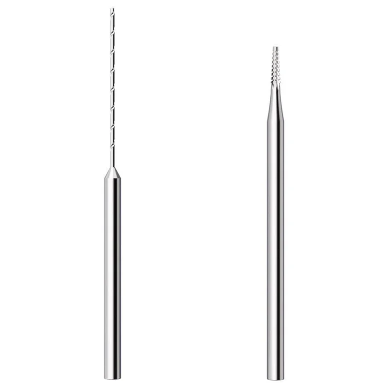 BEST 2 stk. kit til fjernelse af strippede skruer, bor til udtrækkerværktøj til reparation af telefon og elektronik