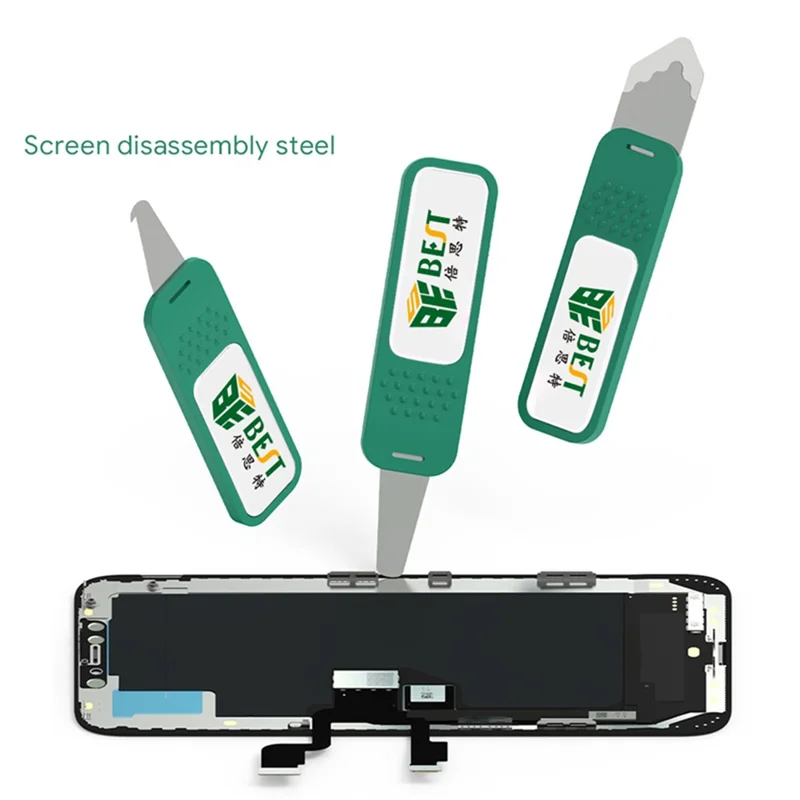 BEST BST-146 3Pcs Screen Disassembly Tool Set Steel Prying Tools Kit for Phone Repair