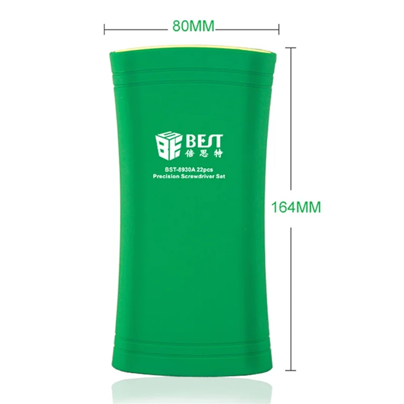 BEST BST-8930A 22-in-1 Precision Screwdriver Set Magnetic Bits Aluminum Handle Repair Tools