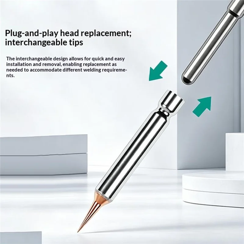 BEST BST-H210A 10Pcs Soldering Iron Kit Interchangeable Tips Quick Release Design for Precision Welding