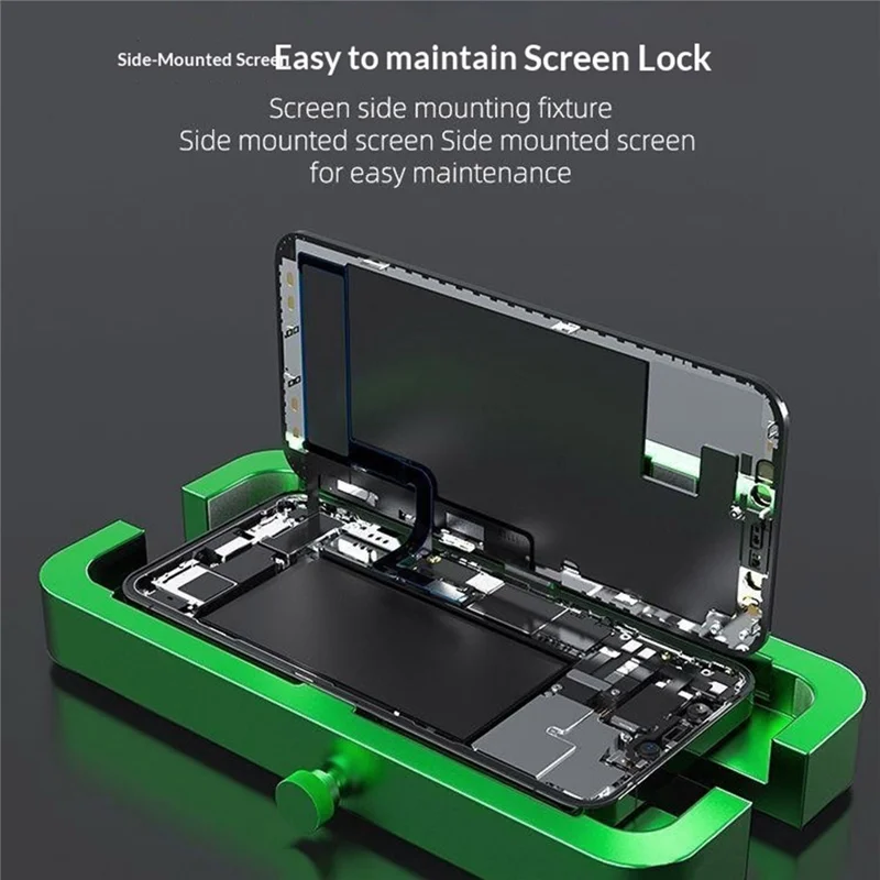 BEST Side-Mounted Screen Clamp Phone Repair Tool Suction Cup Fixture for Mobile Screen Disassembly