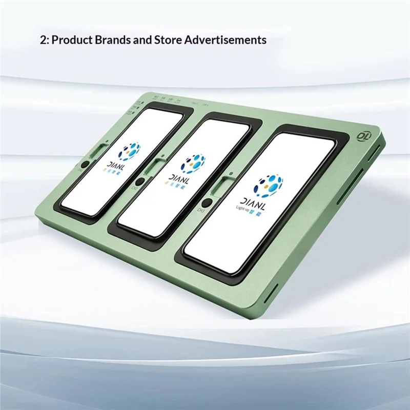 DLN C200 Probador de Pantalla LCD Multicanal con Soporte para Pantalla Táctil, Comparador de Pantallas OLED TFT para iPhone X - 15 Plus