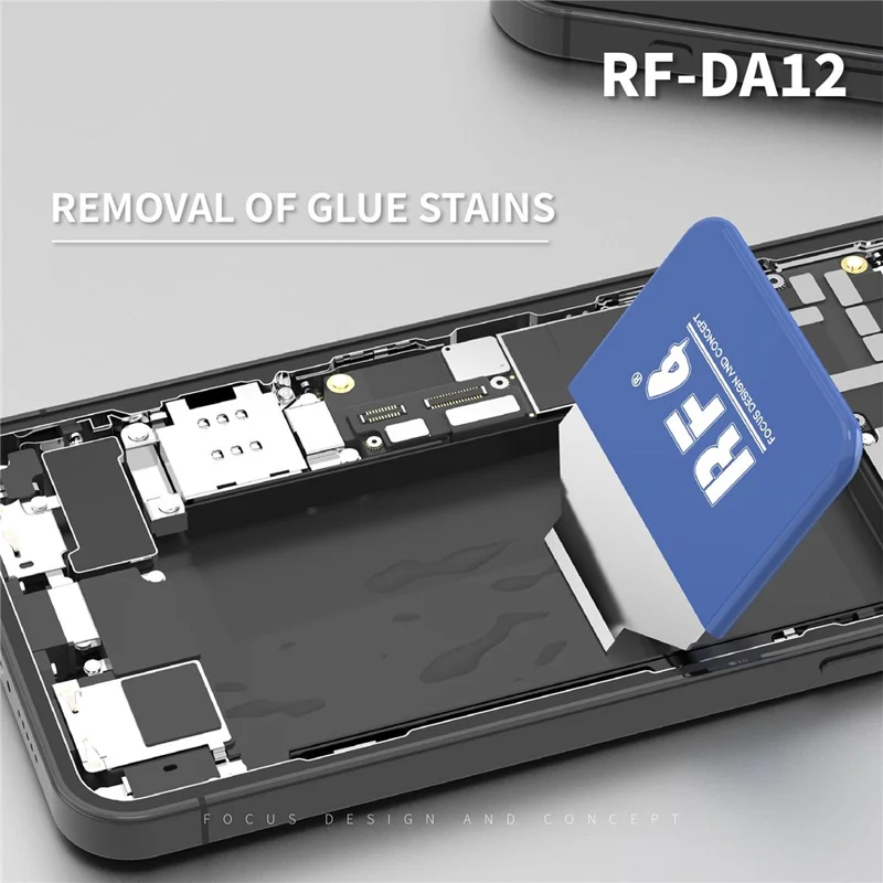 RF4 RF-DA12 4Pcs Phone Disassembly Blades 0.1mm Ultra Thin Repair Tools for Screen Opening PCB Rework