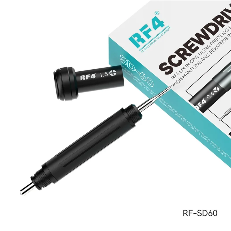 RF4 RF-SD60 5 in 1 Phone Repair Screwdriver Set Glass Breaker Pen for Mobile