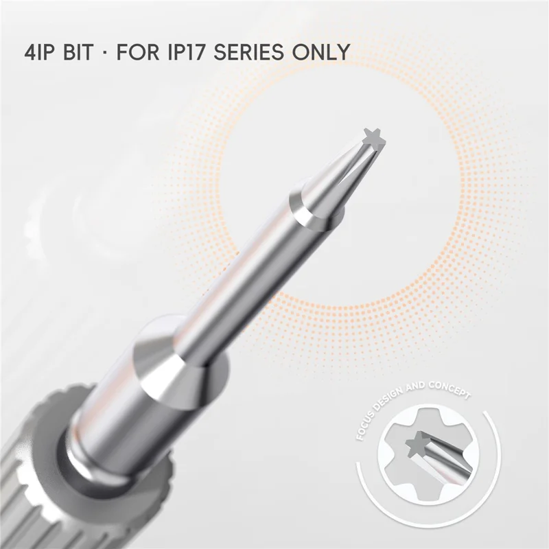 RF4 RF-SD17 Mini-Schraubendreher-Set Präzisions-Reparatursatz mit magnetischen Spitzen für Handy-Elektronik