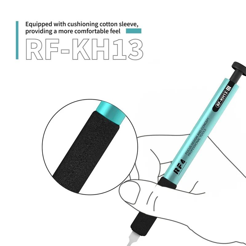 RF4 RF-KH13 Quick Release Press Handle Aluminum Alloy Scraper Tool for PCB Repair