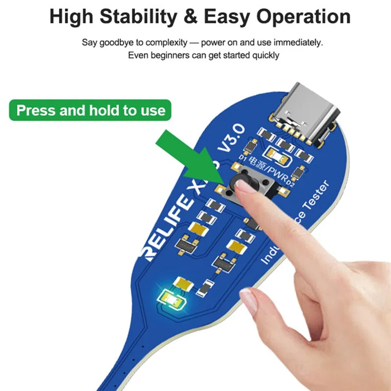 RELIFE XA5 V3.0 Inductance Multifunction Tester Electromagnetic Induction Fault Detector