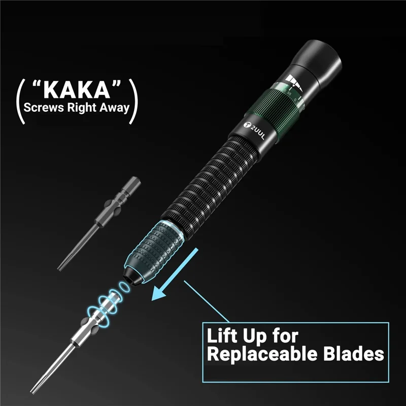 2UUL KAKA 0.35-0.55 N·cm Torque Screwdriver Magnetic Tip Screwdriver for iPhone 17 Series 4IP