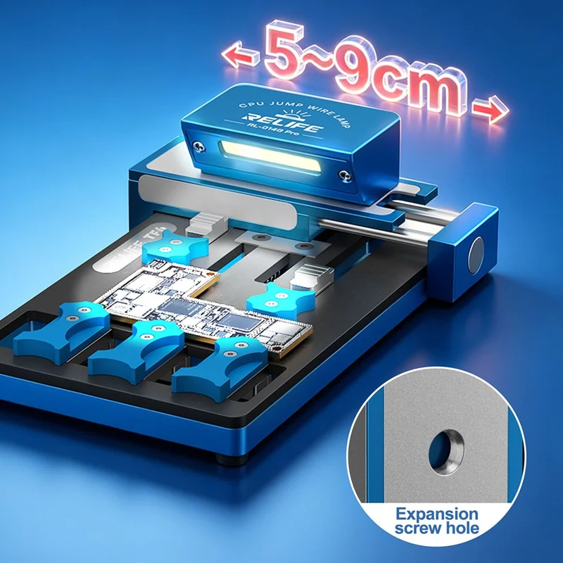 RELIFE RL-014G Pro Магнитный светодиодный заливающий свет 300 лм COB для ремонта плат микросхем
