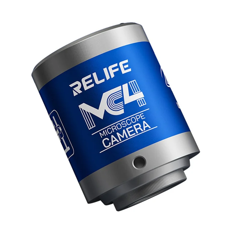 RELIFE MC4 Caméra de Microscope 4K 8MP Double Interface HD C-mount Caméras Industrielles