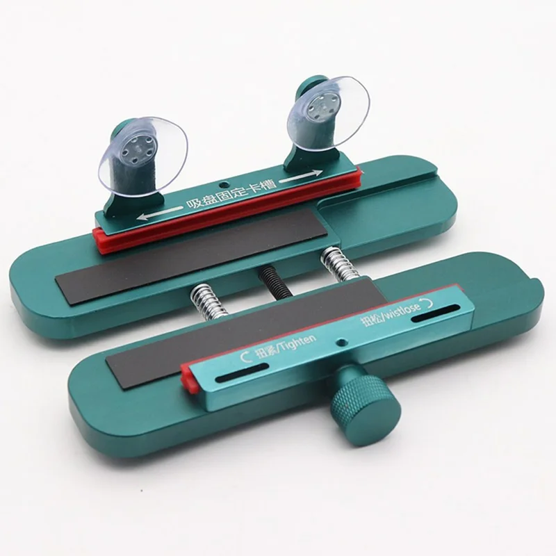 002 Phone Screen Repair Clamp Suction Cup Aluminum Alloy Side Clamp Fixture