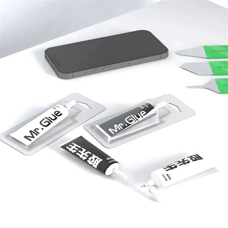 2UUL Mr. Glue 25ml Multi-purpose Repair Glue Quick-Drying Phone Repair Precision Adhesive - DA41 Black