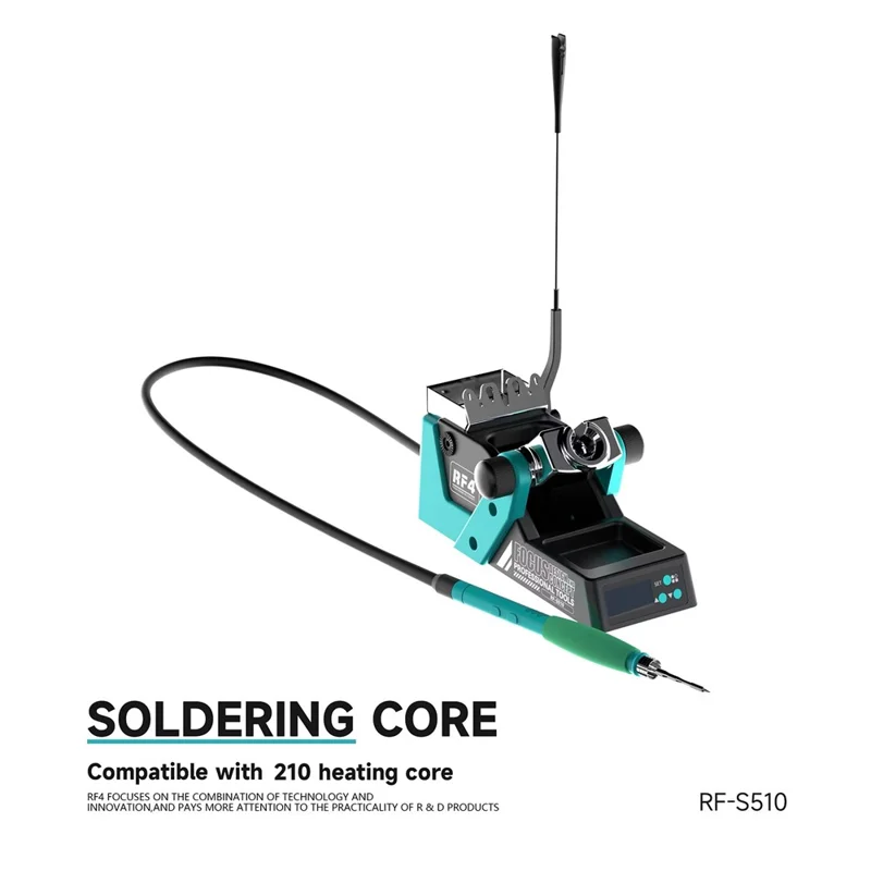 RF4 RF-S510 Intelligent Desoldering Station HD LCD Display Phone Motherboard Chip Repair Tool - EU Plug