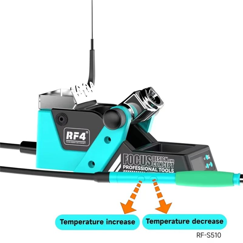 RF4 RF-S510 Intelligent Desoldering Station HD LCD Display Phone Motherboard Chip Repair Tool - EU Plug