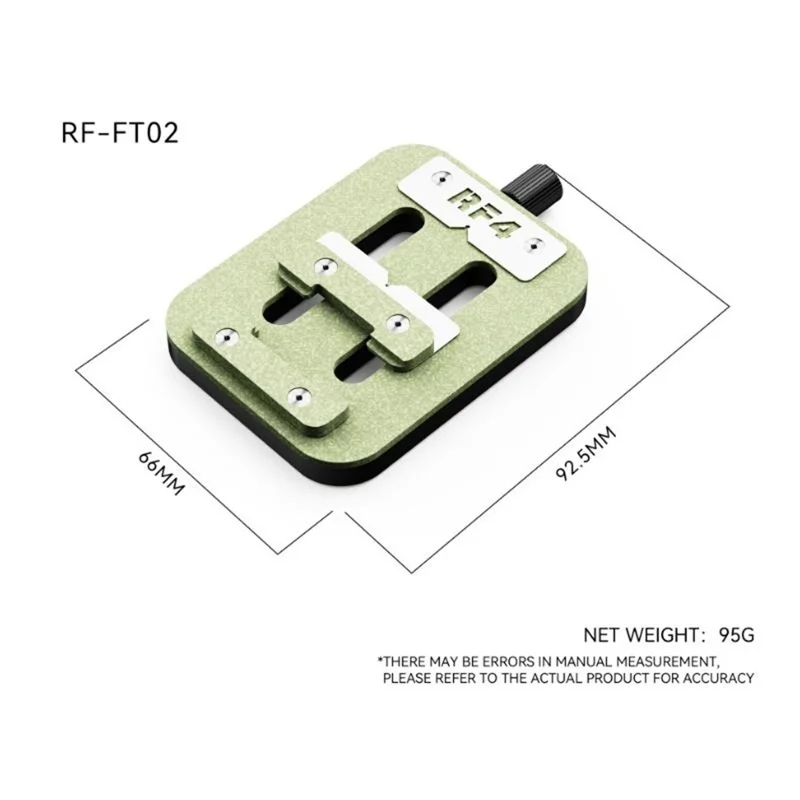 RF4 RF-FT02 Мини-крепление с двунаправленной регулировкой для пайки чипов на печатных платах