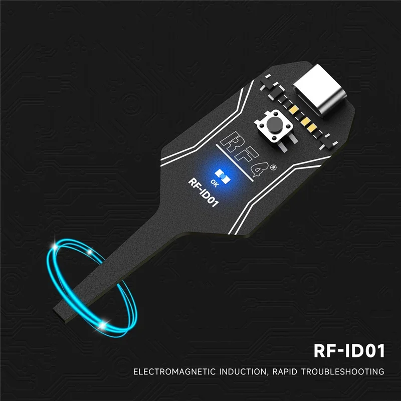 RF4 RF-ID01 Induktansmätare Högpresterande Elektromagnetisk Felsökningsverktyg