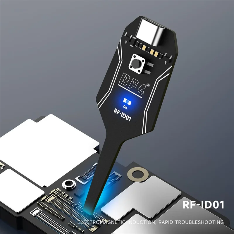 RF4 RF-ID01 Induktansmätare Högpresterande Elektromagnetisk Felsökningsverktyg