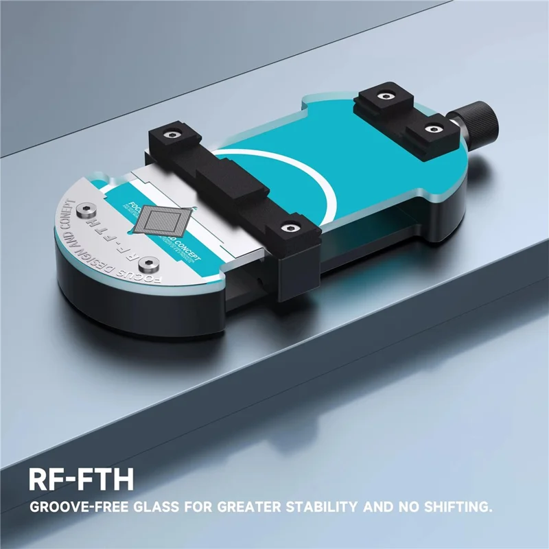 RF4 RF-FTH Rotary Repair Fixture Dual-Size Adjustable PCB Holder for Glue Removal