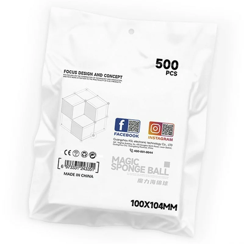 RF4 RF-CS05 Cleaning Sponge High-Density Magi Nano Sponge Balls for Soldering Iron
