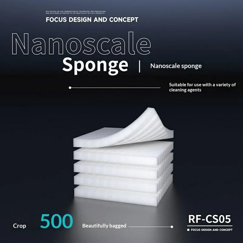 RF4 RF-CS05 Cleaning Sponge High-Density Magi Nano Sponge Balls for Soldering Iron
