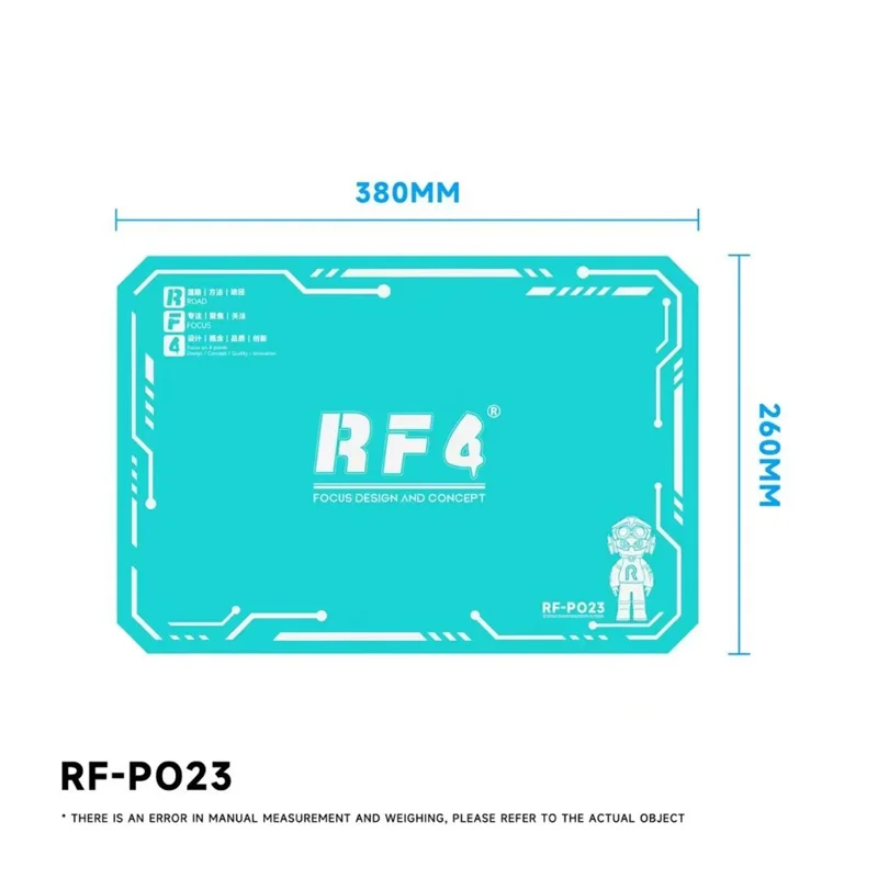RF4 RF-PO23 38cm x 26cm Anti-Static Repair Mat for Electronics Repair