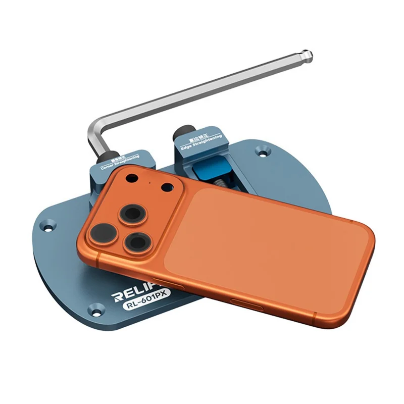 RELIFE RL-601PX Dual-Station Frame Corrector 7075 Aluminum Extended Clamp for iPhone Frame Dent Ding Bend Repair