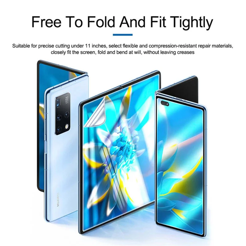 SUNSHINE SS-057R+ 25PCS Full Cover Hydrogel Film TPU Self-Healing HD Transparent for Film Cutting Machine