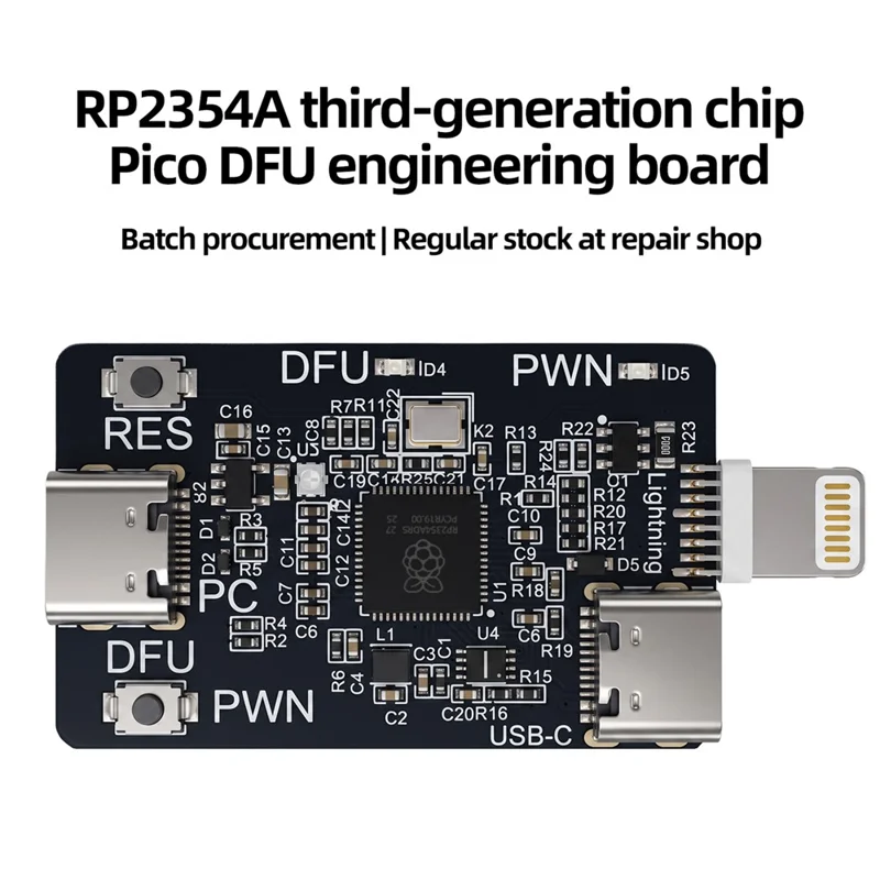 SUNSHINE RP2354A Pico DFU Engineering Board Repair Tool for iPhone XR to 11 Pro Max