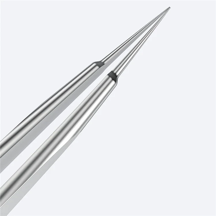 QIANLI INEEZY YX-01 Brucelles à pointe fine en acier inoxydable poli à la main et non magnétique